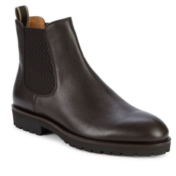 BOSS Leather Chelsea Boots